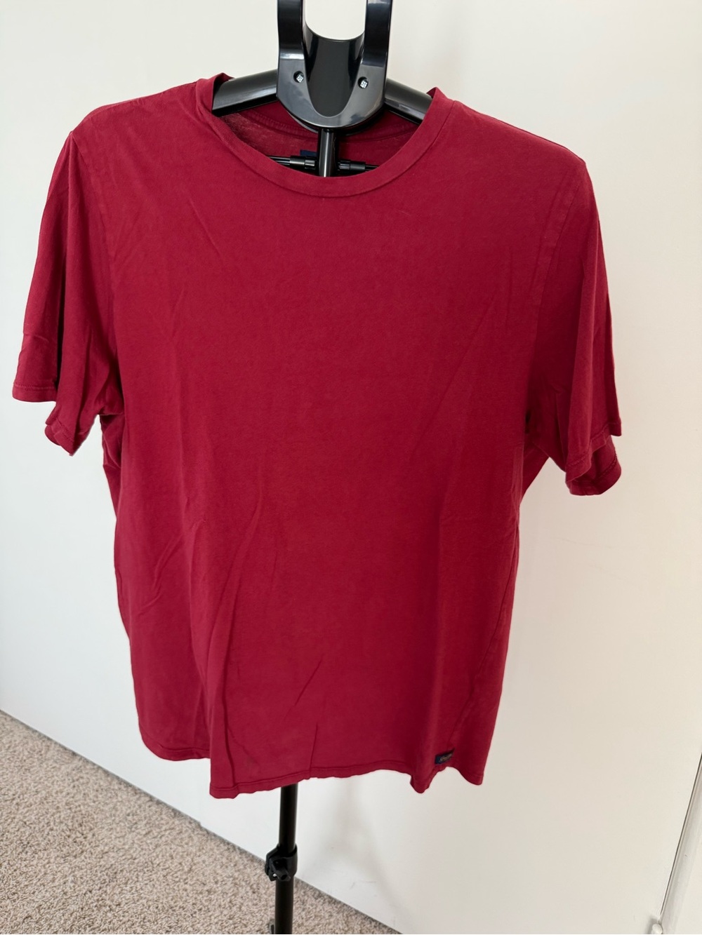 Good Man Brand Short Sleeve Tee in Rich Red